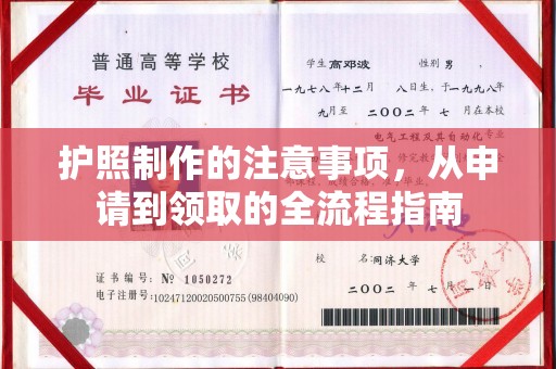 稻城护照制作的注意事项，从申请到领取的全流程指南