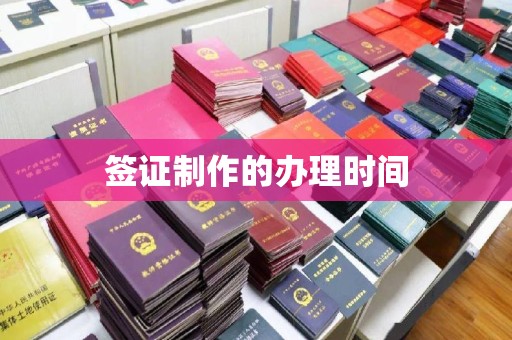 稻城签证制作的办理时间