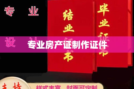 稻城专业房产证制作证件