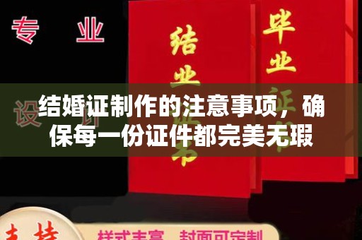 稻城结婚证制作的注意事项，确保每一份证件都完美无瑕