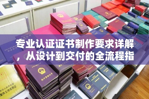 稻城专业认证证书制作要求详解，从设计到交付的全流程指南