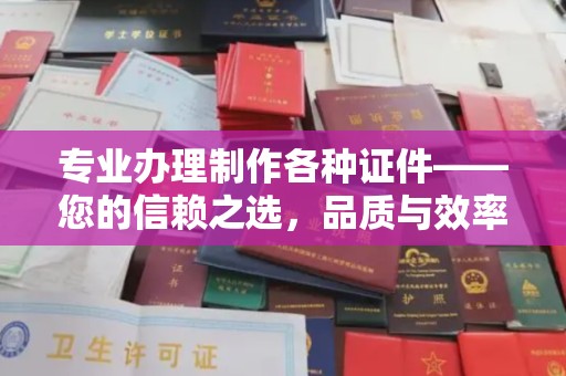 稻城专业办理制作各种证件——您的信赖之选，品质与效率的完美结合