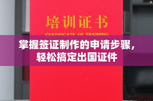 稻城掌握签证制作的申请步骤，轻松搞定出国证件