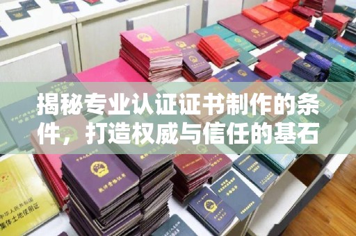 稻城揭秘专业认证证书制作的条件，打造权威与信任的基石