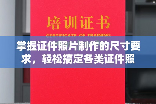 稻城掌握证件照片制作的尺寸要求，轻松搞定各类证件照