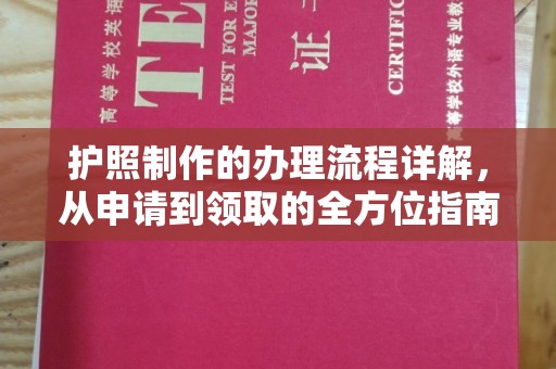 稻城护照制作的办理流程详解，从申请到领取的全方位指南